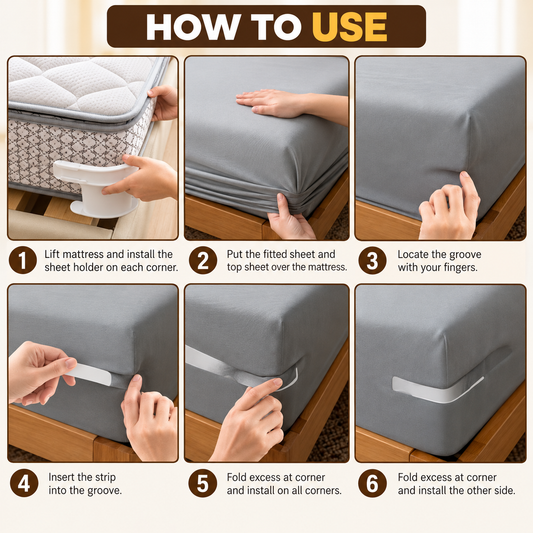 Universal Bedsheet Holder